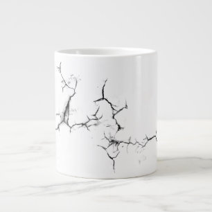 De Café Gigante Taza Agrietada