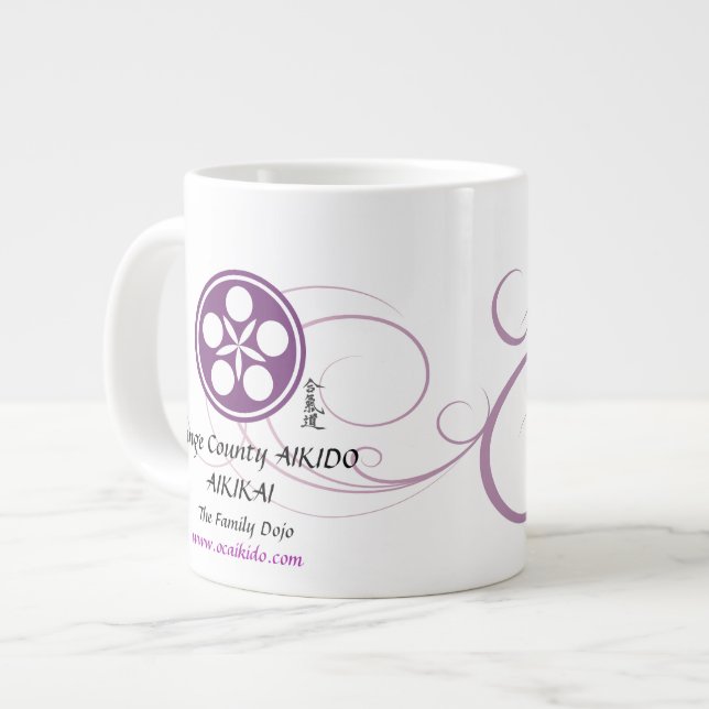 De Café Gigante Taza del AIKIDO OC (Izquierda)