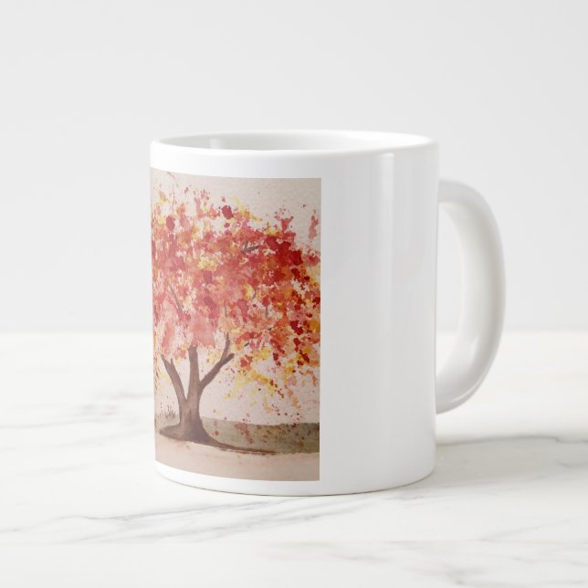 De Café Gigante Taza del árbol del otoño (Derecha)