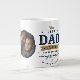 De Café Gigante Taza del Día del Padre con foto personalizada – Ta