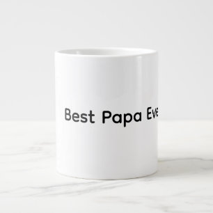 De Café Gigante Taza del Día del Padre Mejor Papá del Mundo 2026  