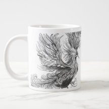 Taza del Fénix Mitológico