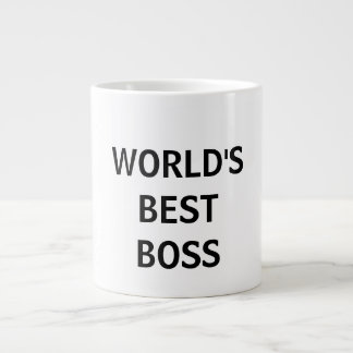 De Café Gigante Taza del Mejor Jefe del Mundo