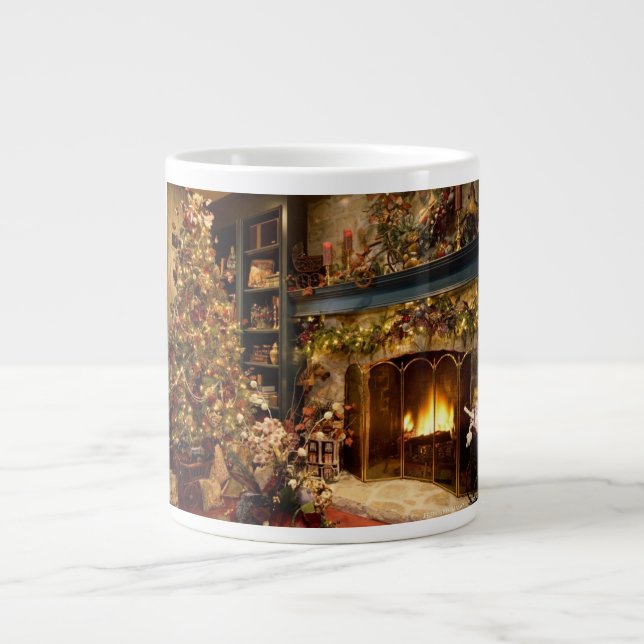 De Café Gigante Taza del navidad (Frente)