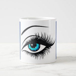 DE CAFÉ GIGANTE TAZA DEL OJO