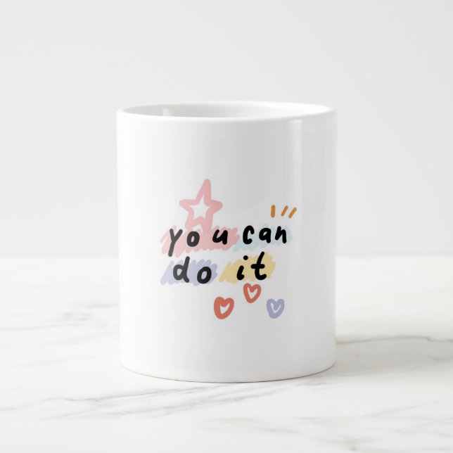 De Café Gigante Taza Doddle (Frente)