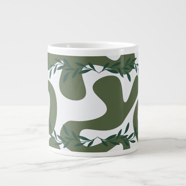 De Café Gigante Taza elegante (Frente)