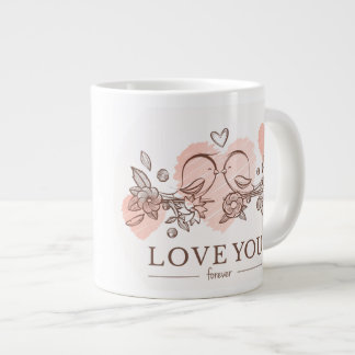 De Café Gigante Taza enorme del "amor"