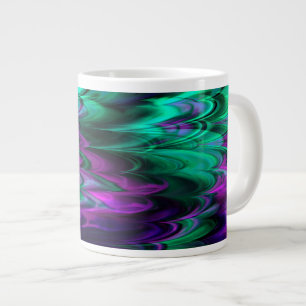 De Café Gigante Taza enorme del mármol 4-2 del fractal