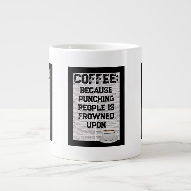 De Café Gigante Taza especial (Frente)