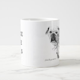 De Café Gigante Taza especial DIVAS PAZ AMOR