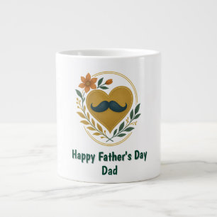De Café Gigante Taza especial - Feliz Día del Padre Papá