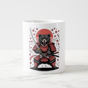 De Café Gigante Taza especial Samurái Oso