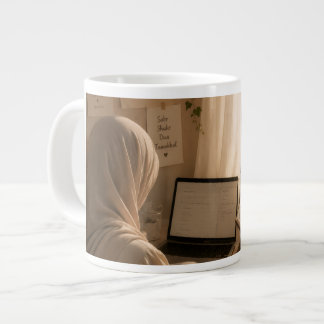 De Café Gigante Taza espiral Deen y Dunya islámica