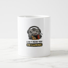 De Café Gigante Taza Gráfica con Humor Raro y Lindo