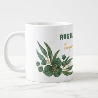 De Café Gigante Taza Hojas Eucalipto
