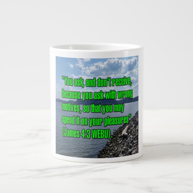 De Café Gigante Taza James 4:3 WEBU (Frente)