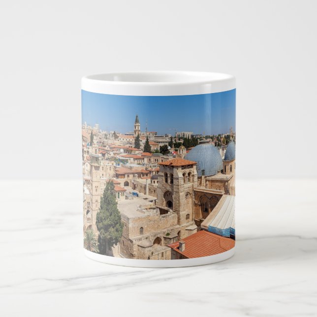 De Café Gigante Taza jerusalen (Frente)