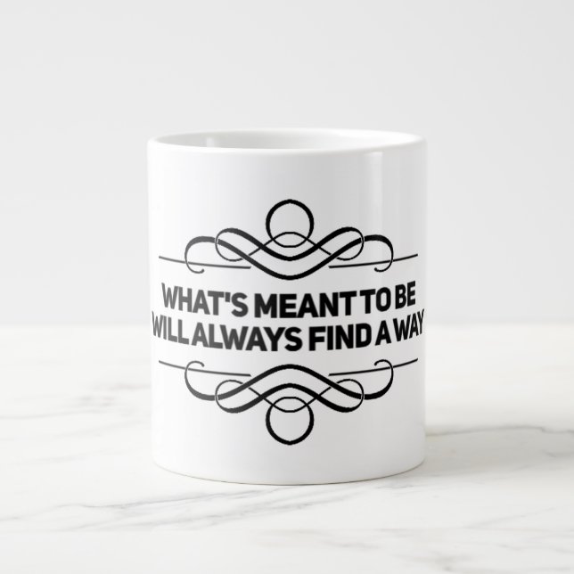 De Café Gigante - Taza Jumbo (Frente)