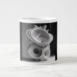 De Café Gigante Taza Jumbo, 20oz (Coral Shell-3)