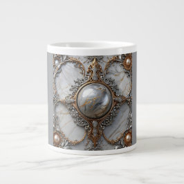 De Café Gigante Taza Jumbo, 20oz (Medallion-3)