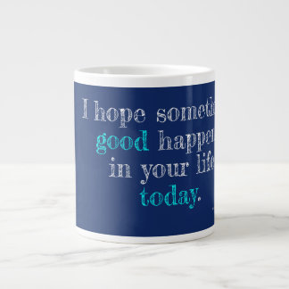 De Café Gigante Taza Jumbo Algo Bueno