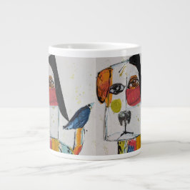 De Café Gigante Taza Jumbo Bird Dog