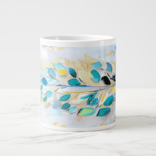 De Café Gigante Taza Jumbo DigAI Sea Foam Bloom