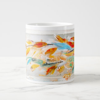 De Café Gigante Taza Jumbo DigAI Sea Foam Bloom