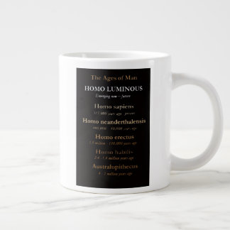 De Café Gigante Taza Jumbo Edades del Hombre