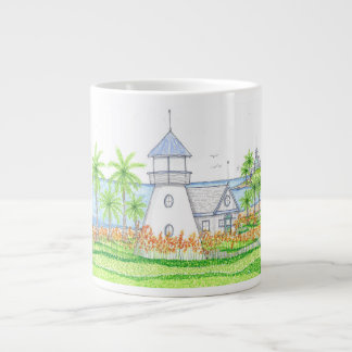 De Café Gigante Taza Jumbo Faro Tropical