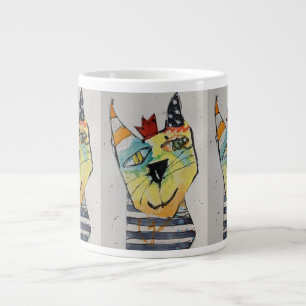 De Café Gigante Taza Jumbo Feliz Feliz
