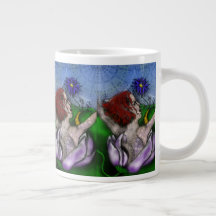 Taza Jumbo Flor Lejana
