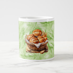 De Café Gigante Taza Jumbo Latte Panes y Peces Asombrosos