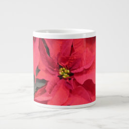 De Café Gigante Taza Jumbo Poinsettia
