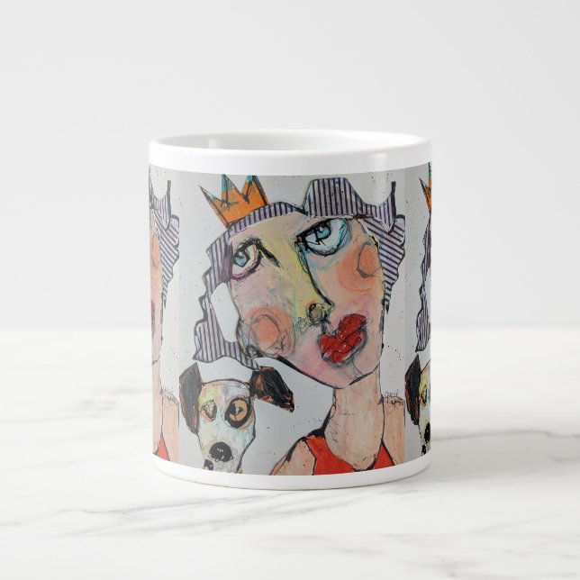 De Café Gigante Taza Jumbo Unspoken Bond (Frente)