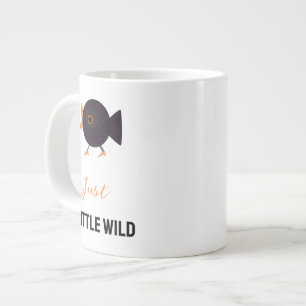 De Café Gigante Taza Just a Little Wild Bird