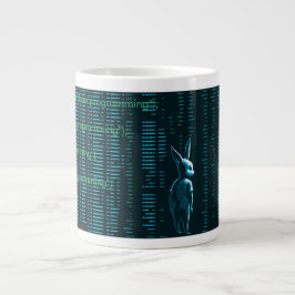 De Café Gigante Taza matrix hacker computers  programmer 3