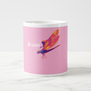 De Café Gigante Taza Neon Dragonfly – Transforma la Naturaleza Est