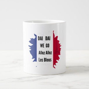 De Café Gigante Taza para fanáticos del fútbol francés 2026 - Alle