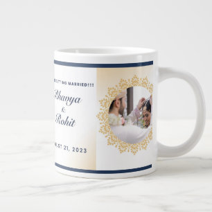 De Café Gigante Taza para regalos para padrinos