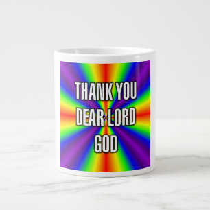 De Café Gigante Taza TÚ DIOS SEÑOR QUERIDO
