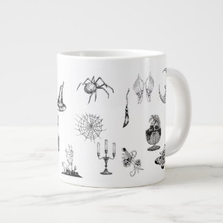 De Café Gigante Taza Vintage Gótica Oculta