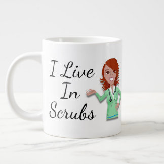 De Café Gigante Taza Vivo en Scrubs