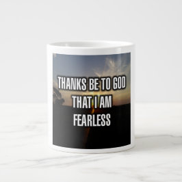 De Café Gigante Tenga Gracias A Dios Que Soy Intrépido Taza