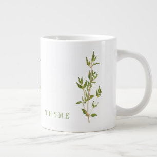 De Café Gigante TOMILLO FRESCO Taza Grande