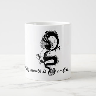 De Café Gigante Una taza clásica con un dragón