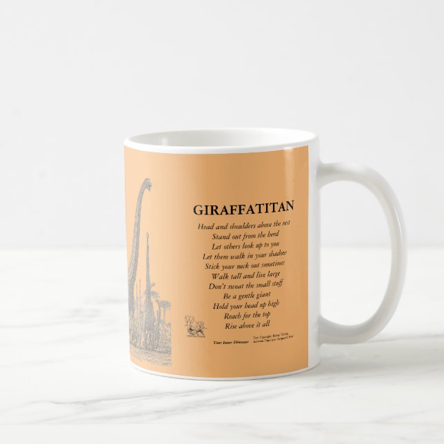 De Café Giraffatitan su taza interna Greg Paul del (Derecha)