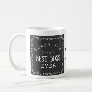 De Café gracias por ser la mejor taza del jefe nunca