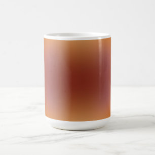 De Café gradiente informe naranja marrón en taza